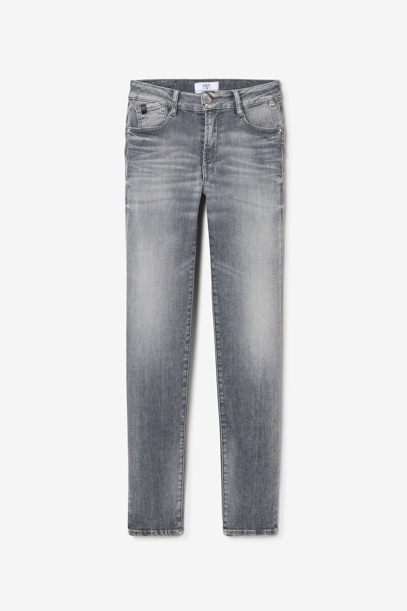 Jeans pulp slim Djalo taille haute gris N°3